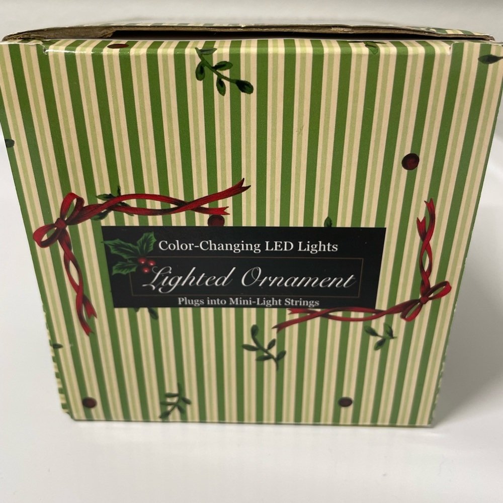 Color-Changing LED Lights Lighted Ornament - Picture 6 of 11
